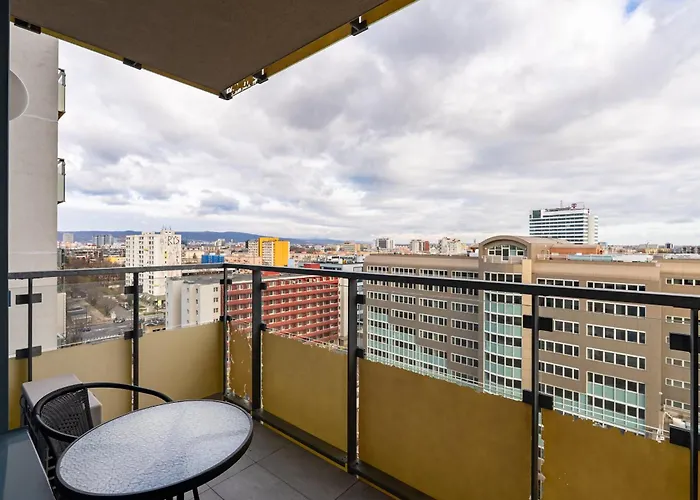 Bright With Parking & Balcony Apartment *